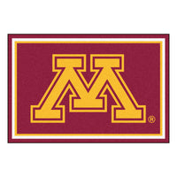University of Minnesota 5ft. x 8 ft. Plush Area Rug