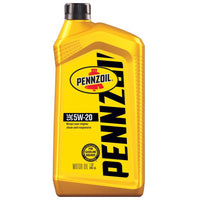PENNZOIL 5W-20 4 Cycle Engine Lubricant Motor Oil 1 qt. (Pack of 6)