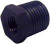 BK Products 1/2 in. MPT x 1/4 in. Dia. FPT Black Malleable Iron Hex Bushing (Pack of 5)
