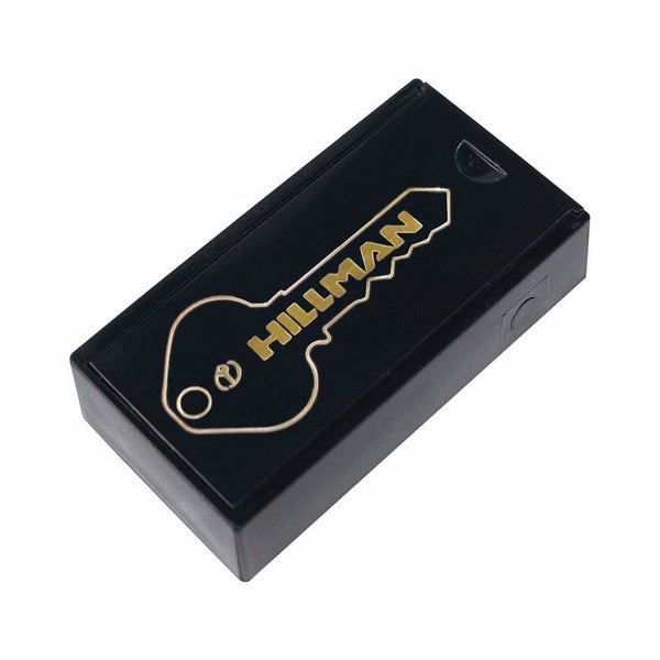 Escondite magnético negro de plástico para llaves Hillman, paquete de 12 - Oferta de la semana