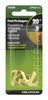 Hillman AnchorWire Gilt Gold Push Pin Picture Hanger 20 lb. 4 pk (Pack of 10)