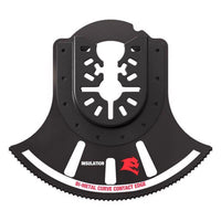 Diablo 3-1/2 in. X 3-1/2 in. W Bi-Metal Curved Contact Edge Oscillating Blade Insulation 1 pk
