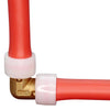 Apollo PEX-A 3/4 in. Expansion PEX in to T X 3/4 in. D Barb  Brass 90 Degree Elbow (Pack of 50)