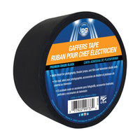 IPG 2.83 in. W X 54.7 yd L Black Gaffer's Tape