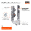 Simpson Strong-Tie ZMax 8.19 in. H X 1.56 in. W 18 Ga. Steel Joist Hanger (Pack of 25). - Open Box