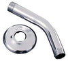 PlumbCraft Chrome 6 in. Shower Arm and Flange