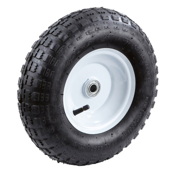 Farm and Ranch 6 in. Dia. x 13 in. Dia. 300 lb. capacity Centered Tire Rubber 1 pk - Deal of The Week