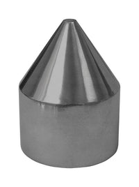 YardGard Silver Aluminum Chain Link Bullet Cap 1 pk