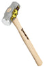 Collins 4 lb Steel Milled Face Engineering Hammer 16 in. Hickory Handle