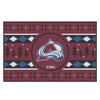 NHL - Colorado Avalanche Holiday Sweater Rug - 19in. x 30in.
