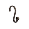 iDesign Bronze Brown Steel Shower Curtain Rings 12 pk