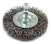 Forney 2-1/2 in. Crimped Wire Wheel Brush Metal 6000 rpm 1 pc