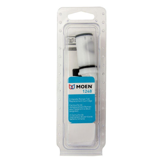 Moen 1248 Hot and Cold Two-Handle Replacement Cartridge For High Flow Roman Tubs