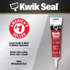 DAP Kwik Seal White Acrylic Latex Kitchen and Bath Adhesive Caulk 5.5 oz. (Pack of 12)