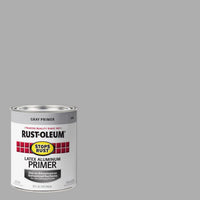 Rust-Oleum Stops Rust Gray Flat Water-Based Acrylic Primer 1 qt