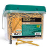 Deck Plus No. 10  x 2-1/2 in. L Star Flat Head Exterior Deck Screws 25 lb.