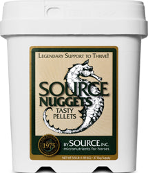 Pellets de micronutrientes Source Nuggets para caballos