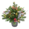 Celebrations 1-1/2 ft. Pine and Berries Urn Filler 1 pk (Pack of 8)