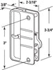 Prime-Line Assorted Black Plastic Latch and Pull 1 pk - Deal of The Week