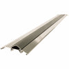 M-D 0.75 in. H X 3.75 in. W X 36 in. L Mill Aluminum Deluxe Low Threshold Silver
