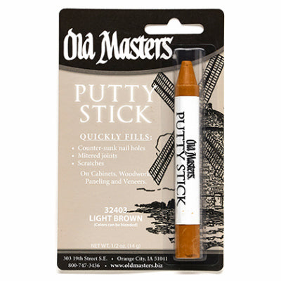 Old Masters Light Brown Putty Stick 0.5 oz