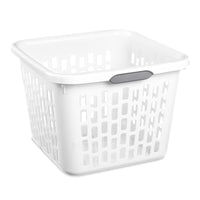 Sterilite White Plastic Laundry Basket