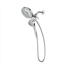 CHROME SIX-FUNCTION STANDARD WITH HANDSHOWER