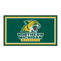 Northern Michigan University 3ft. x 5ft. Plush Area Rug