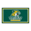 Northern Michigan University 3ft. x 5ft. Plush Area Rug