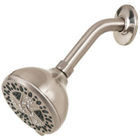 Waxman Consumer Group 8264202 4.25 Brushed Nickel Spamassage 6-Spray Fixed Shower Head