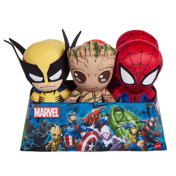 Marvel Action Buddies Plush Toy (Pack of 6)