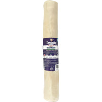 Treatly 100% USA Beefhide Heavy Weight Roll Dog Chew Natural 12 in
