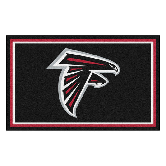 NFL - Atlanta Falcons 4ft. x 6ft. Plush Area Rug