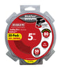 Diablo StickFast 5 in. Ceramic Blend Pressure Sensitive Adhesive Sanding Disc 80 Grit Coarse 50 pk