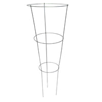 Glamos Wire 42 in.   H X 14 in.   W Silver Steel Tomato Cage