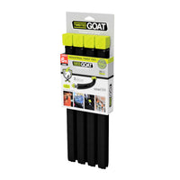 Twisted Goat 72 in. L Black Twist Ties 4 pk