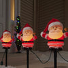 Celebrations Incandescent Clear Santa 6 in. Pathway Decor