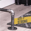 B & K 1 in. FPT  x 1 in. Dia. FPT Black Malleable Iron Elbow