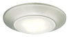 Westinghouse Brushed Nickel Metallic 3.9 in. W Steel LED Canless Recessed Downlight 12 W