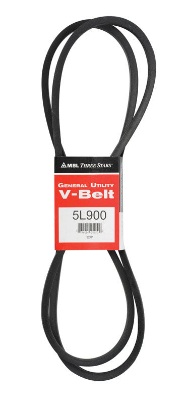 Mitsuboshi MBL FHP Black General Utility 5L V-Belt 90 L x 0.63 W in.