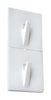 Magic Mounts Self Stick Adhesive Picture Hooks 4 lb. Metal 2 pk (Pack of 12)
