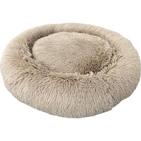Spot Sleep Zone Round Faux Fur Bed