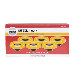 Harvey Wax Ring with Flange Petroleum Wax For Universal