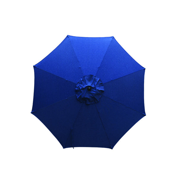 Sombrilla inclinable de 9 pies de Living Accents en color azul marino