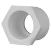 Charlotte Pipe Schedule 40 1 in. Slip x 3/4 in. Dia. Slip PVC Reducing Bushing (Pack of 25)