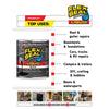 Flex Seal Family of Products Flex Seal MAX White Liquid Rubber Sealant Coating 2.5 gal