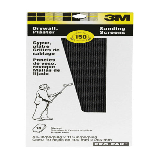 3M 99437 150 Grit Pro-Pak™ Drywall Sanding Screens (Pack of 10)