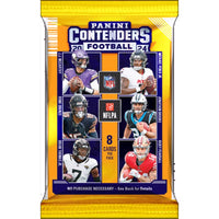 Panini NFL 2024 Contenders Foot Ball Retail Pack Trading Cards Multicolored (Pack of 24)