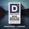 Duke Cannon Midnight Swim Scent Bar Soap 10 oz