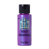 Folkart Color Shift Metallic Purple Flash Hobby Paint 2 oz. (Pack of 3)